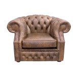 Double Button Front Border Chair